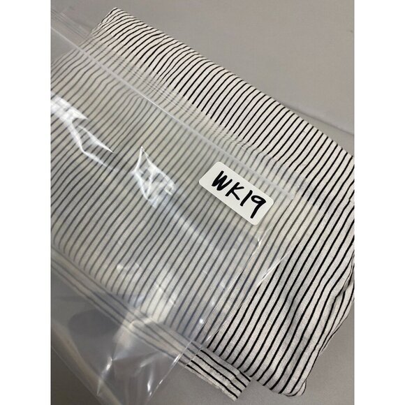 Urban Romantics Linen Bend Capri wide leg pants Medium Stripes Vacation vacation - Picture 8 of 11